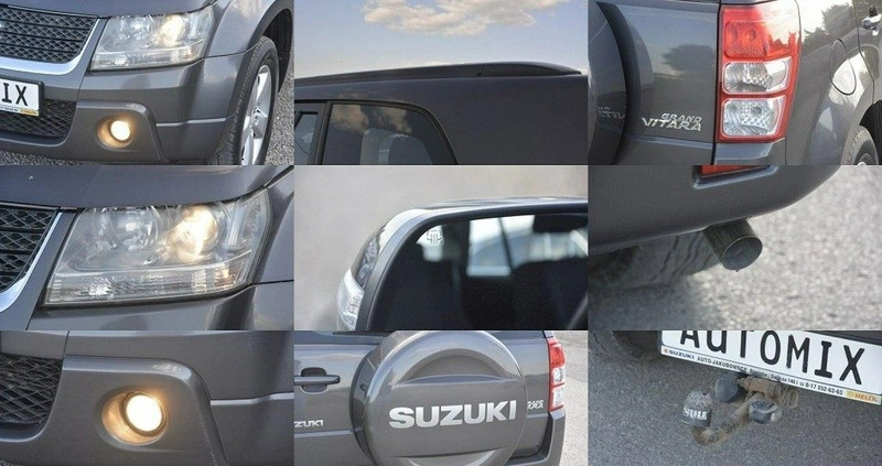 Suzuki Grand Vitara cena 37269 przebieg: 192189, rok produkcji 2011 z Zalewo małe 352